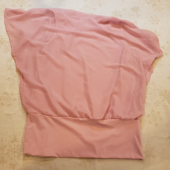 Hount light pink butterfly top size M - Picture 4 of 6